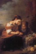 Bartolome Esteban Murillo Fruit-girl oil painting